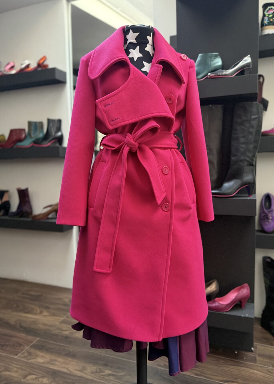Salute Fuchsia coat